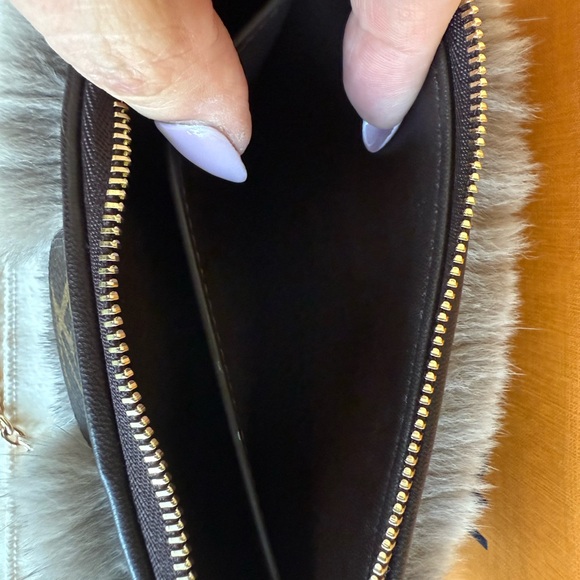 **RARE** Like New LV Brown Monogram Mink Crossbody Bag - Picture 11 of 14
